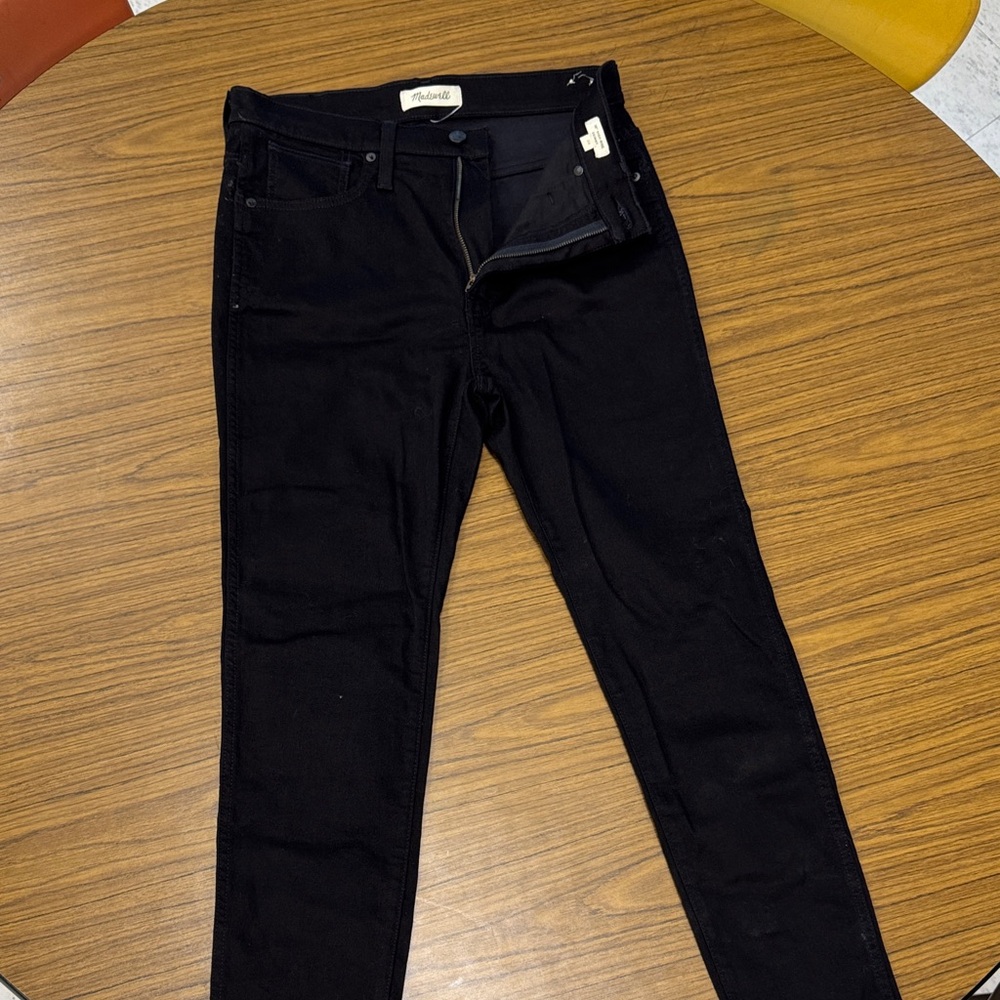 Madewell classic Black Jeans